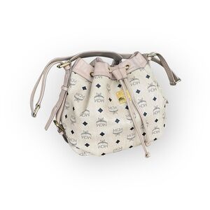 MCM Beige‎ Bucket Bag